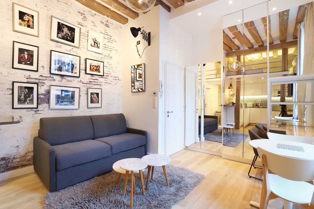 Charming Studio - Le Marais / Beaubourg — Paris, Île-de-France — vacation rental