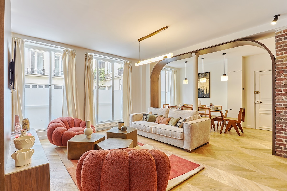 Exceptional apartment with AC - Heart of Paris — Paris, Île-de-France — vacation rental