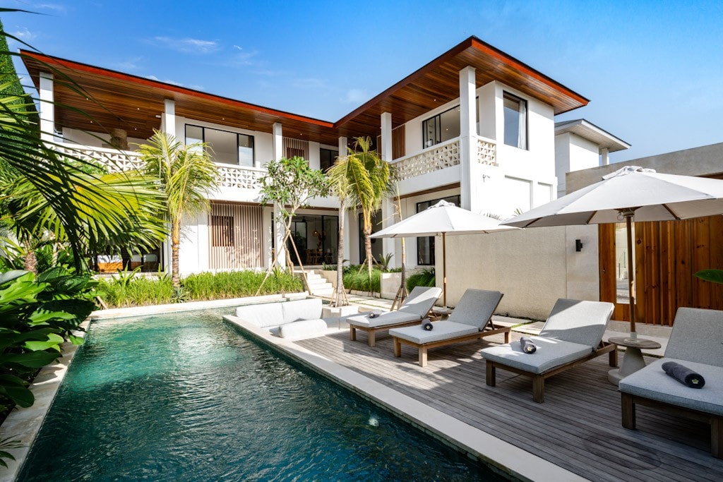 Sahadeva: Prerenan 4BR Family Villa w/Private Pool — Canggu, Bali — vacation rental