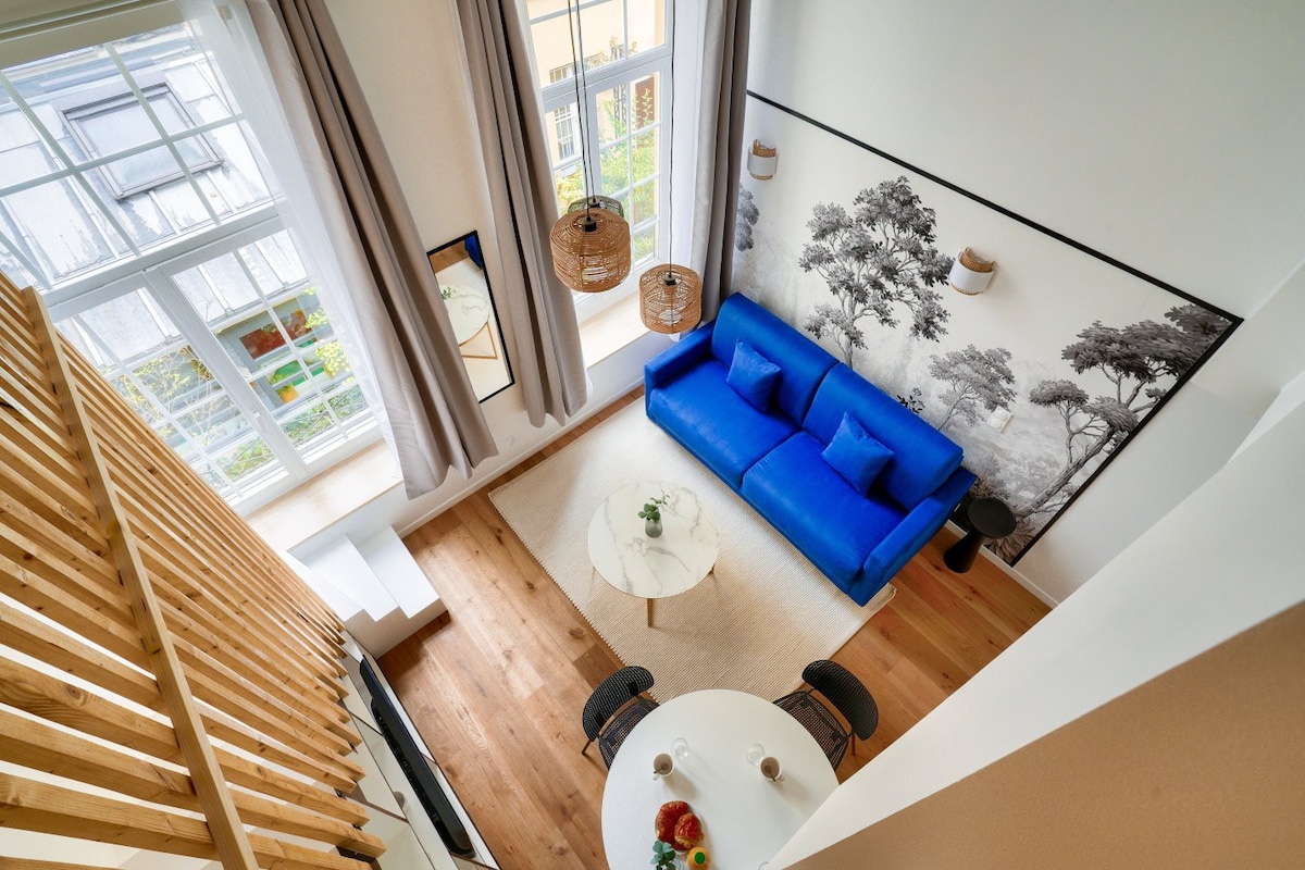 Perchoir Parisien - Dupleix avec mezzanine pour 4 — Paris, Île-de-France — vacation rental