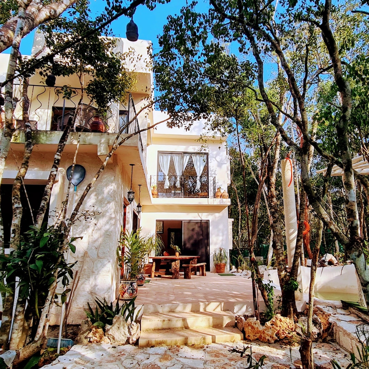 2BR Jungle Villa + Pool - Chemuyil near Tulum — Ciudad Chemuyil, Quintana Roo — vacation rental