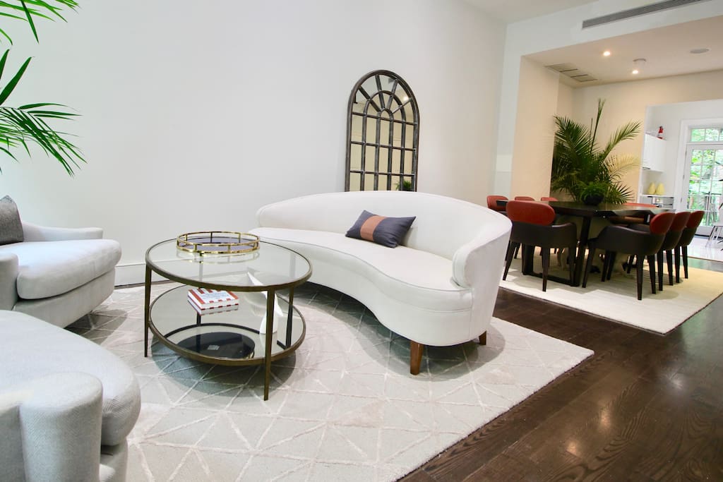 Private, Beautiful Upper Eastside Townhome — Welcome home to the Yews