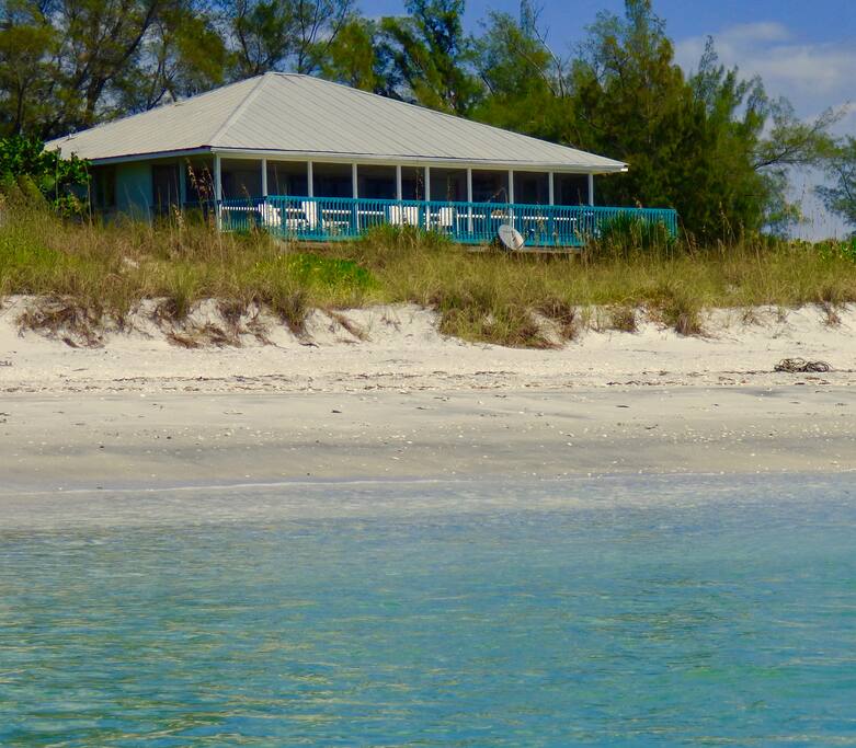 Big Blue: 4BR beachfront; sundeck and huge screened porch — Placida, FL — vacation rental