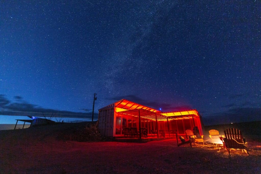 Fossil Knob Ridge -Chisos: Ultra-Modern Container Home — Terlingua, TX — vacation rental
