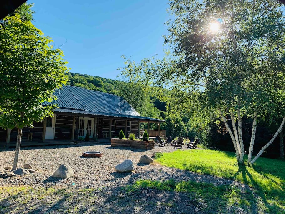 Valley View B - Rustic Log Cabin — Cherry Creek, NY — vacation rental