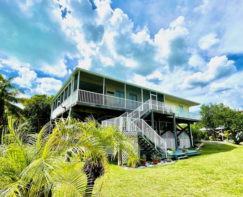 Almost Heaven:  Gulf views, outdoor living,  just steps to the beach! — Placida, FL — vacation rental