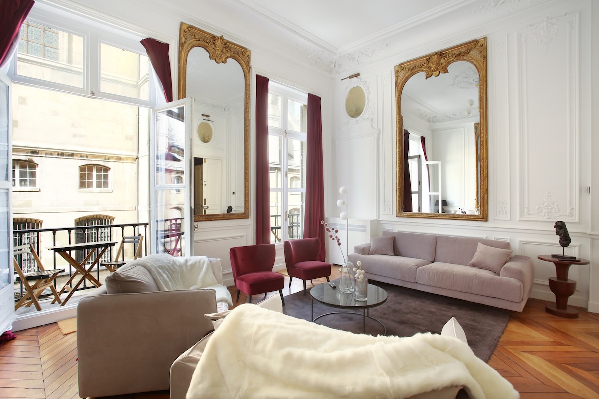 Magnificent apartment with AC - Louvre Museum — Paris, Île-de-France — vacation rental