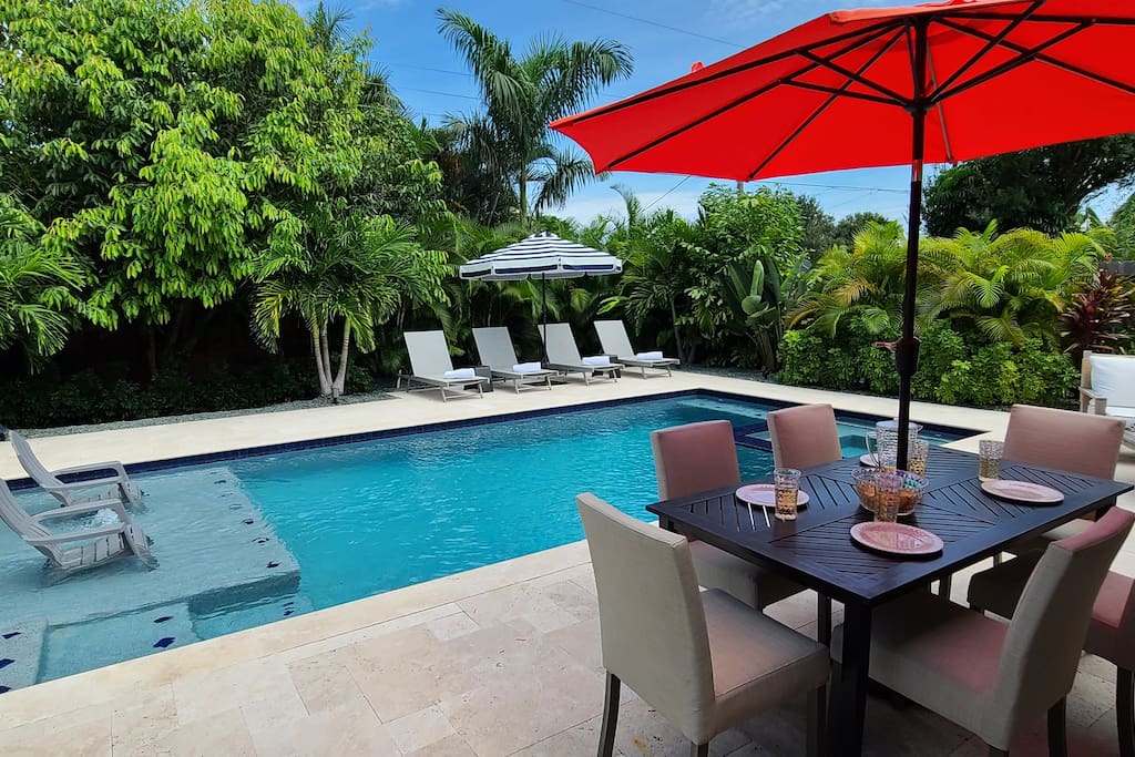 677 Mod Beach Bliss | Heated Pool & Spa — Naples, FL — vacation rental