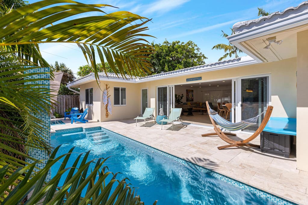 FIFA Beach Walk & Waterfall Pool in Lauderdale