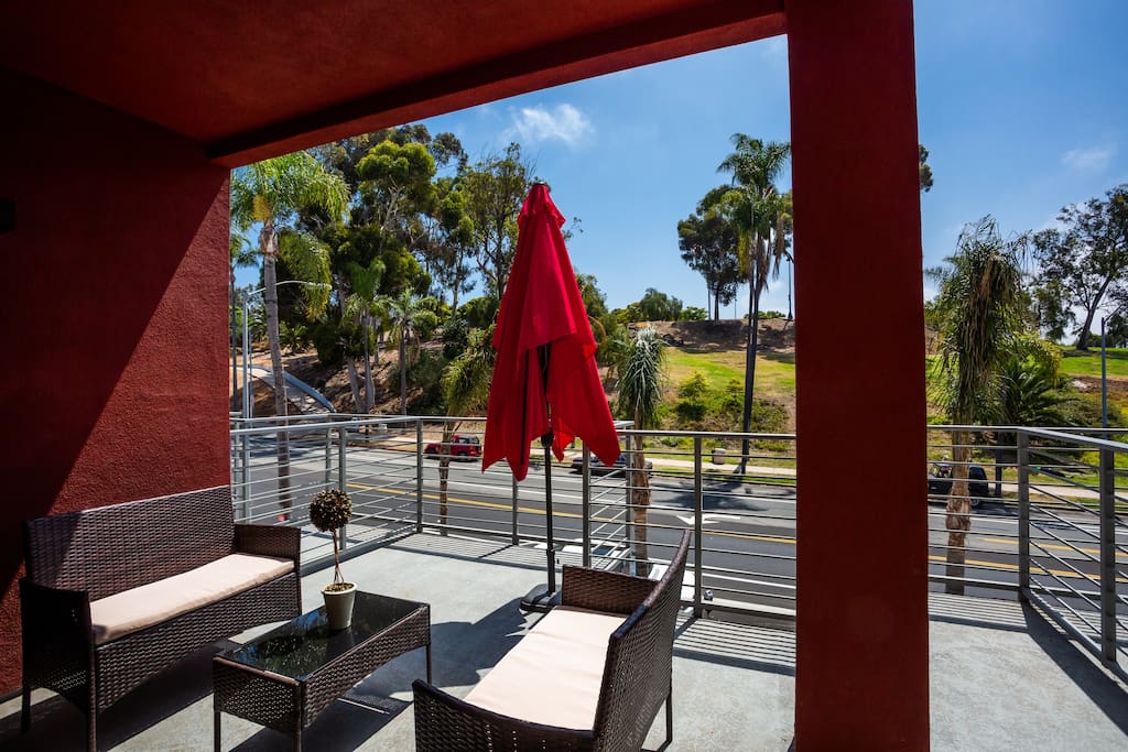 Cute Studio With Large Balcony and Great Park View — San Diego, CA — vacation rental