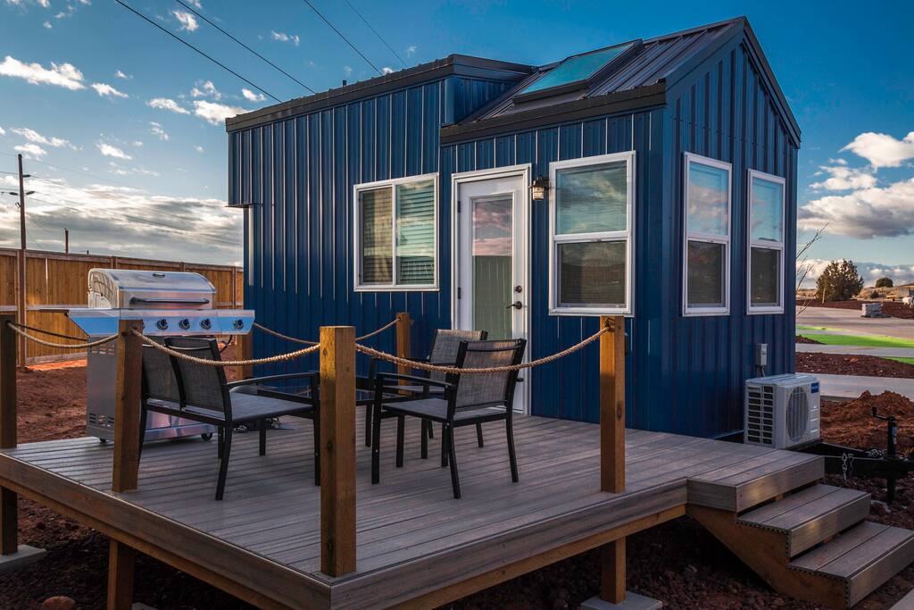 Tiny Home + Private Hot Tub | Zion Adventure Base — Apple Valley, UT — vacation rental
