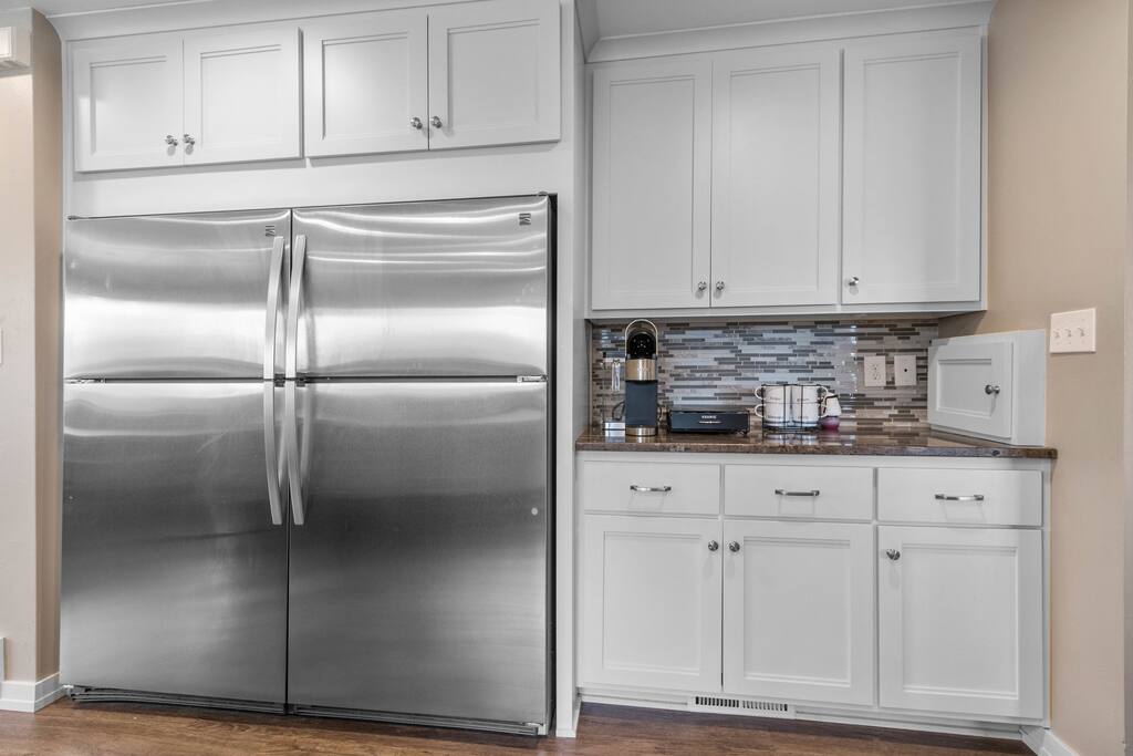 Two Kenmore elite friges.