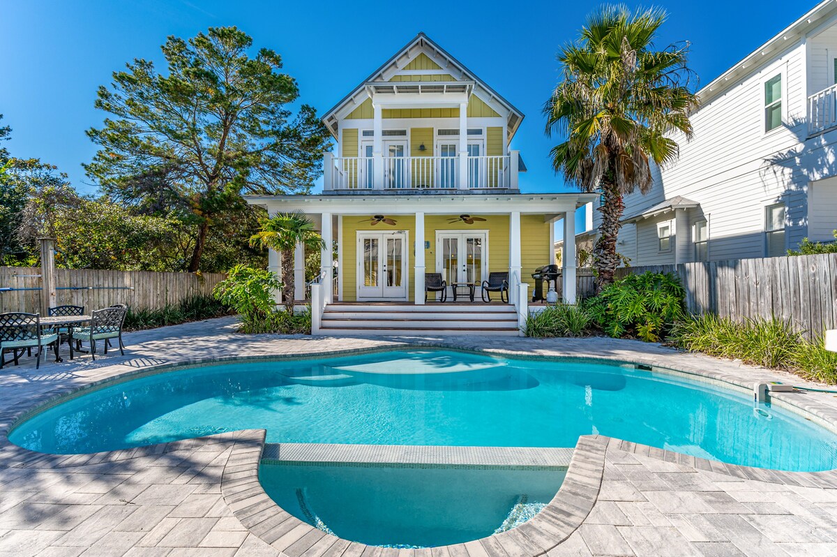 Yellow Pearl-Pool Heat Deals-5 Min 2 Beach — Destin, FL — vacation rental