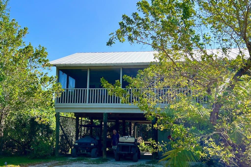 Key2TheSea:  Tropical treehouse with lots of decks, porches and privacy! — Placida, FL — vacation rental