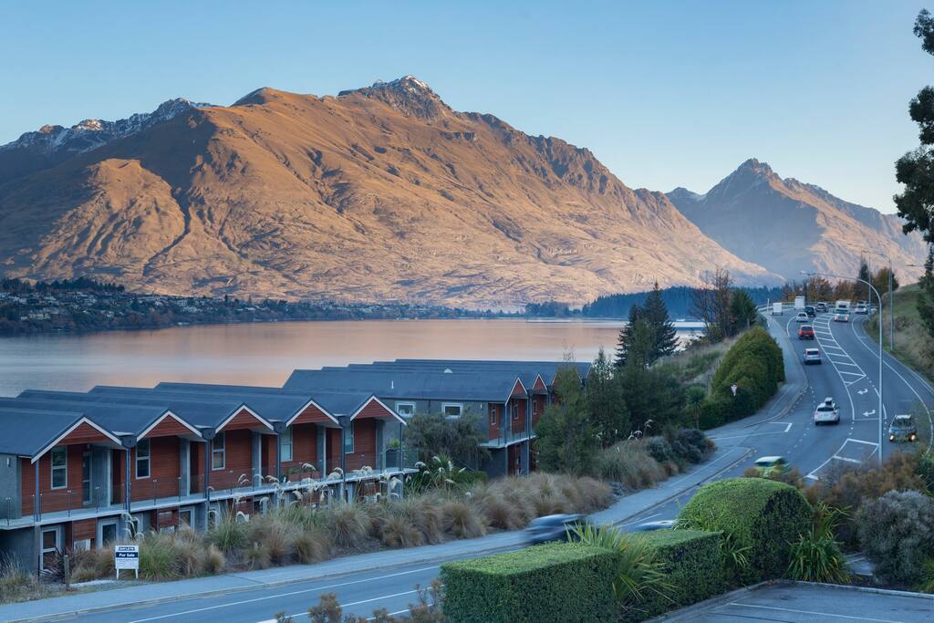 Easy access to the main road from your central Queenstown accommodation