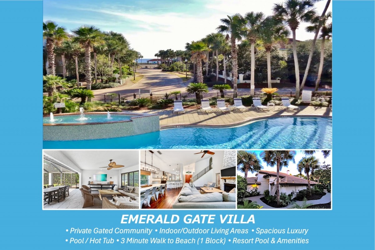 Private Oasis-Heated Spa Pool-Golf Cart Deals — Destin, FL — vacation rental