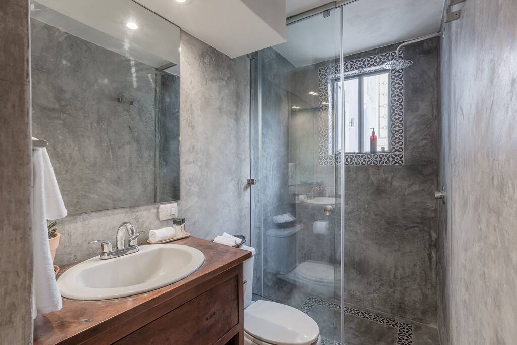 Bathroom with Full-size Walk-in Shower