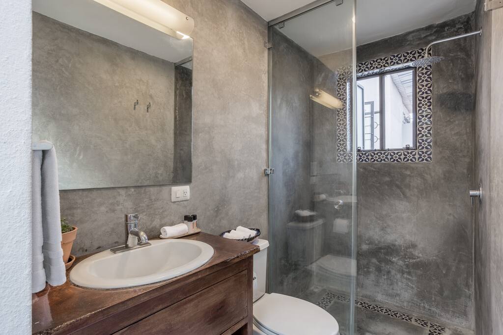 Bathroom with Full-size Walk-in Shower