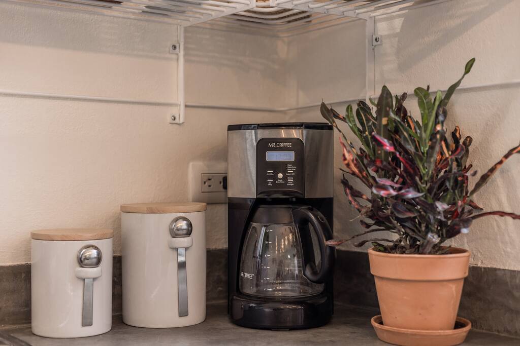 Full Coffee Bar with Coffee, Creamer, Sugars & Tea