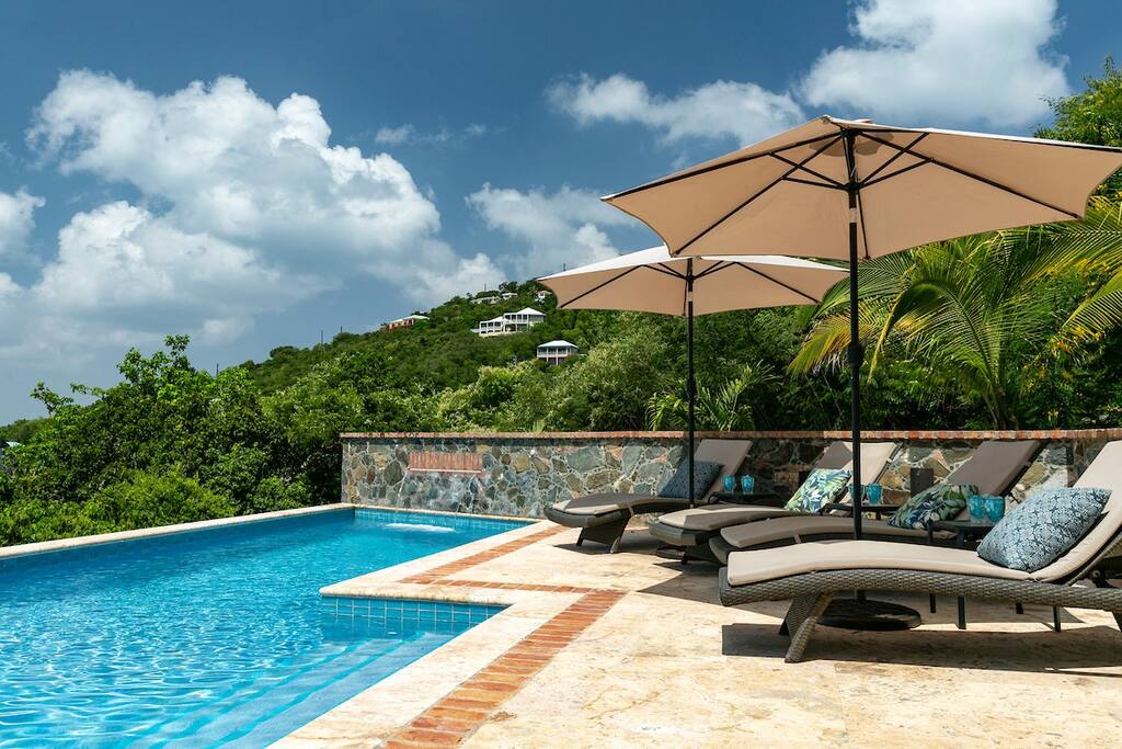 Mango Tree Pool Beneath the Mango Tree | Pool & Ocean Views | Cruz Bay | BOOKVI