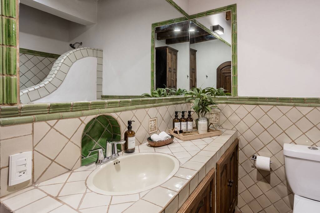 Full-size Bathroom with Bathroom Essentials