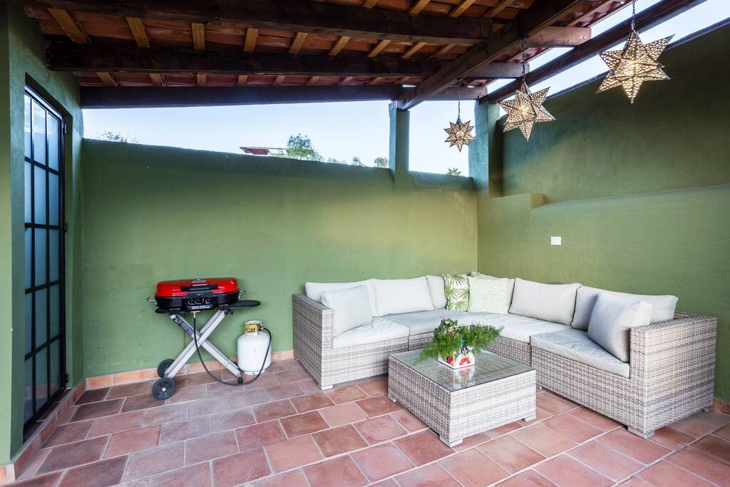 Rooftop Terrace Outdoor Lounge