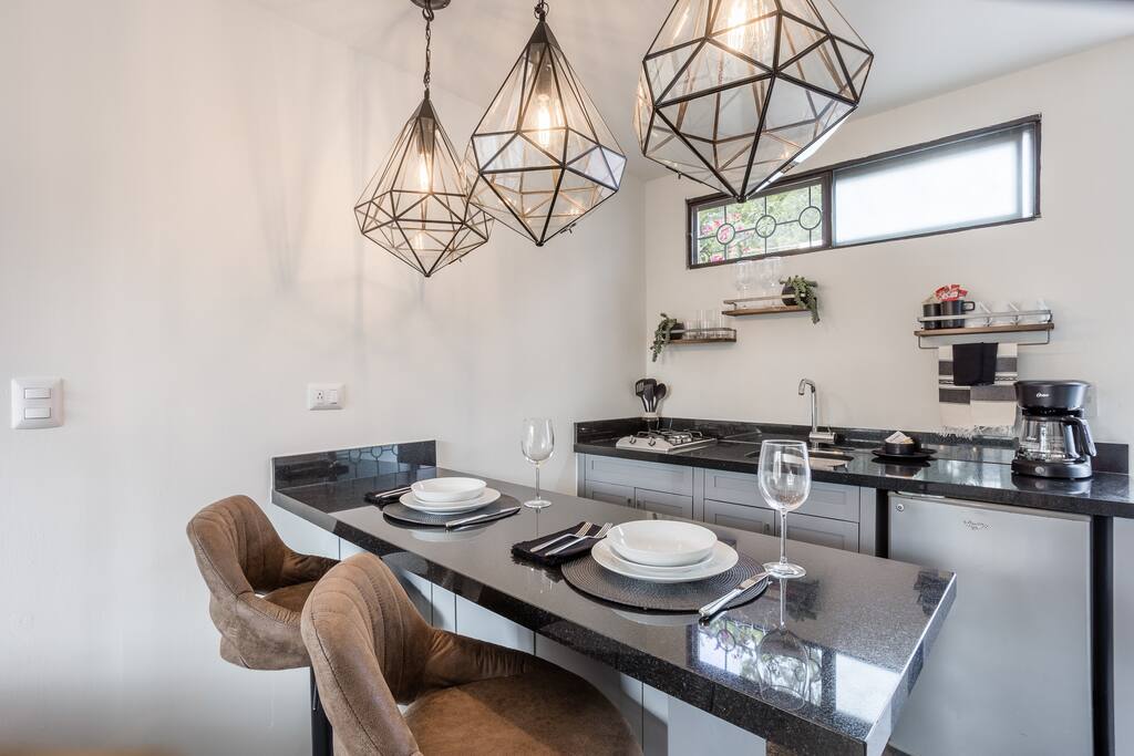 Kitchen and Dining Area
