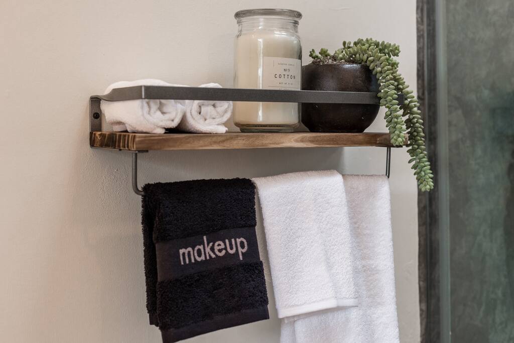 Bathroom with Bathroom Essentials