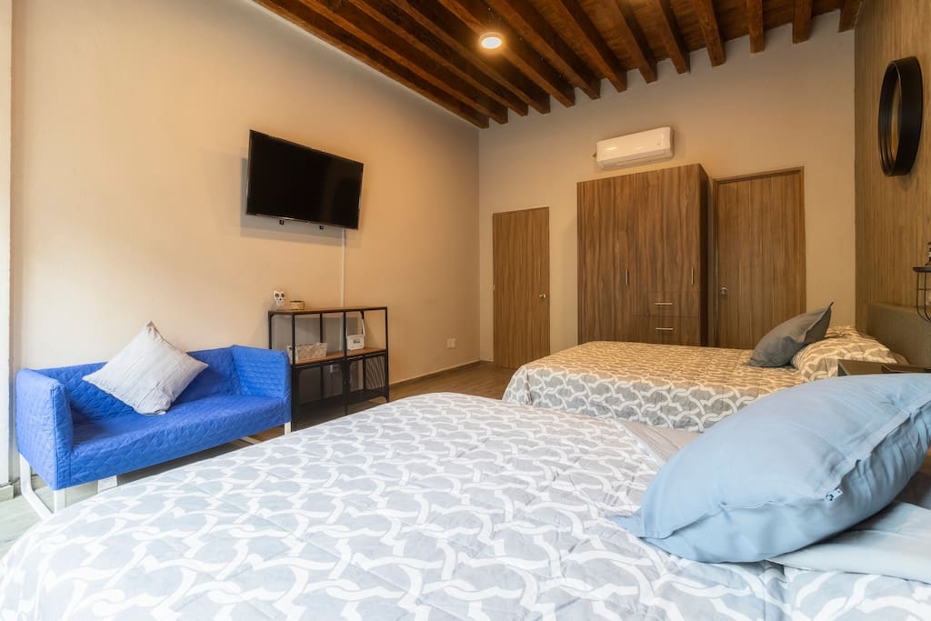 105 Centrico Zocalo Apt 2bdrm 2bath Ac Rooftop - México