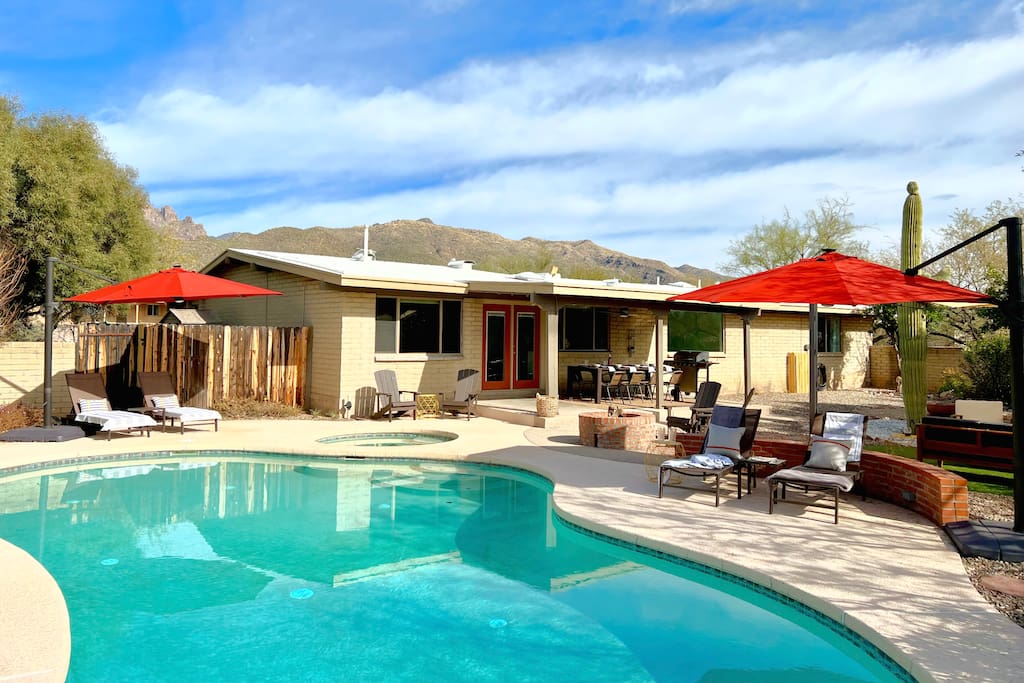 Bear Canyon Estate | Heated Pool, Hot Tub & Views — Tucson, AZ — vacation rental