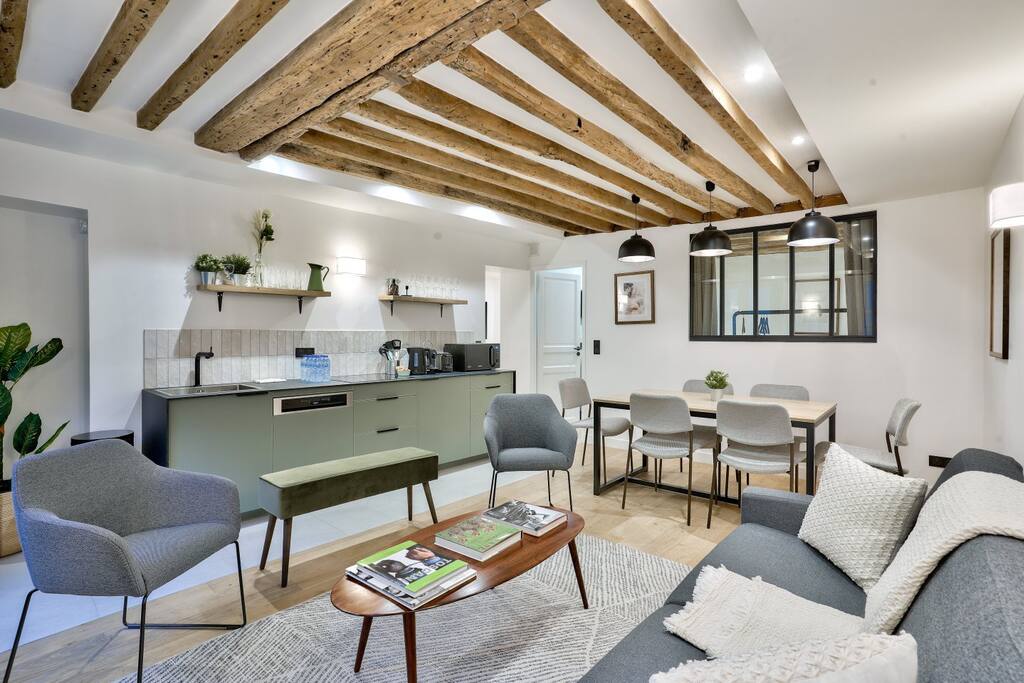 Magnificent apartment for 6 - Montorgueil — Paris, Île-de-France — vacation rental