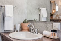 Bathroom with Bathroom Essentials
