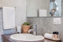 Bathroom with Bathroom Essentials