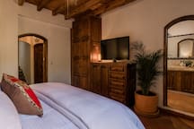 King Bedroom with Full Bath & TV