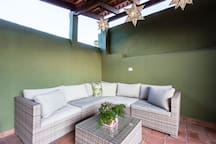 Outdoor Rooftop Lounge