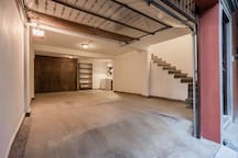 Full-Size Private Garage Parking in House