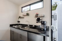 Kitchen with Cooking and Cookware Essentials
