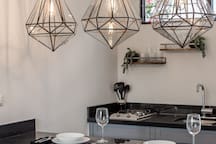 Kitchen and Dining Area