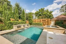 Featured Property East Dallas 3BR Home w Saltwater Pool Fireplace