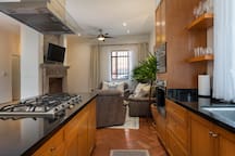 Open space kitchen